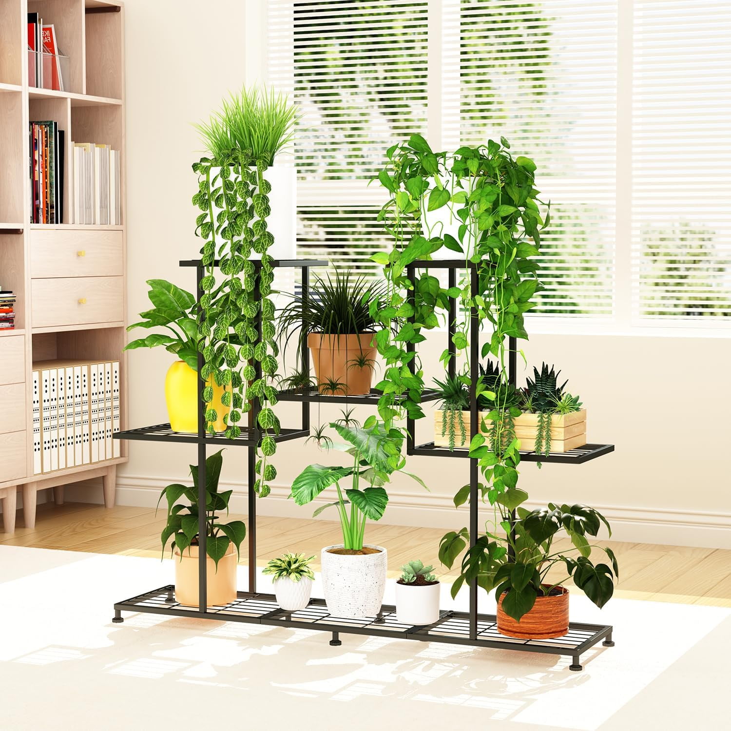 Metal Plant Stand, Multifunctional Plant Stands for Indoor Plants