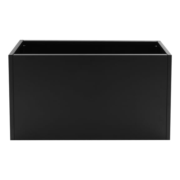 Metal Planter Box, Steel Planter Box with Removable Insert Shelf, Metal Garden Box with Drainage Hole