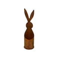 thumbnail image 1 of Metal Planter In Animal Silhouette Shape With Vintage Finish For Outdoor Garden Patio 9.65Inch, 1 of 8