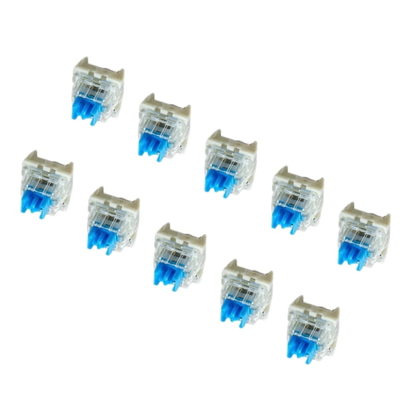 Metal Plastic Composite Linears Switches For Mechanical Keyboards With Hot Swap Function Black Red Brown Blue Option