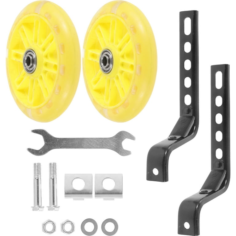 Metal Plastic Kids Bike Accessories Bicycle Training Wheels for Children s Stabilizer Walmart