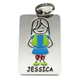 thumbnail image 1 of Metal Plate Illustrated Name Tag Jessica - By Ganz, 1 of 1