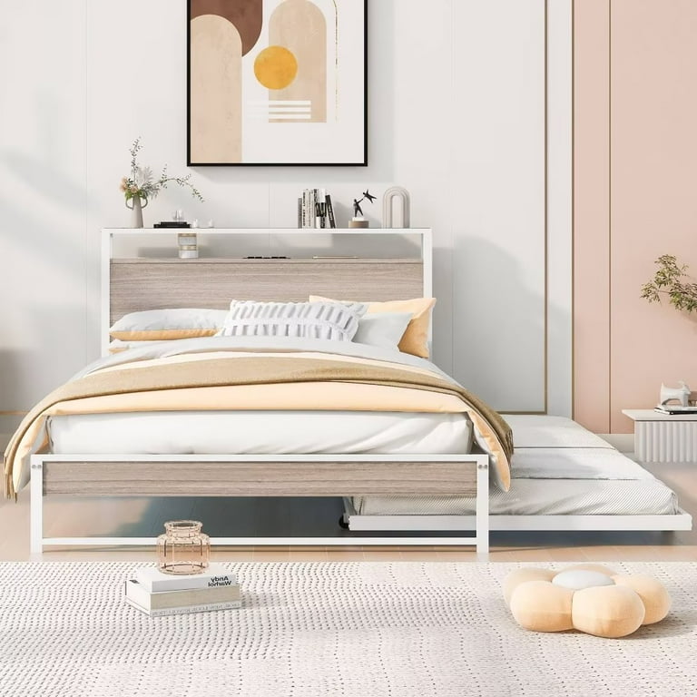 Walmart trundle bed sale frame