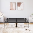 thumbnail image 1 of Metal Platform Bed Frame, Heavy Duty Bed Frame With Storage, 1000 Lbs Capacity, Noise Free Mattress Foundation With Steel Slats Supports , No Box Spring Needed, 1 of 7