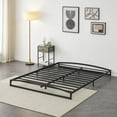 thumbnail image 1 of Metal Platform Bed Frame with Metal Slat Support Mattress Foundation, No Box Spring Needed, Black, 1 of 7