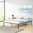 thumbnail image 1 of Metal Platform Bed Frame with Steel Slats, Metal Bed Frame with Mattress Non-slip Buckle Hook, 1 of 8