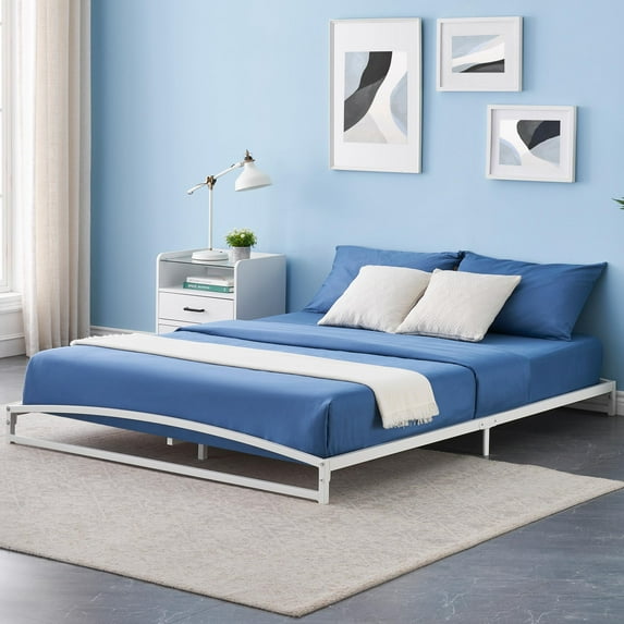 Metal Platform Multiple Sizes Bed Frame,Low-Profilewith Sturdy Steel Slats Support, Mattress Foundation, No Box Spring Needed, Easy Assembly