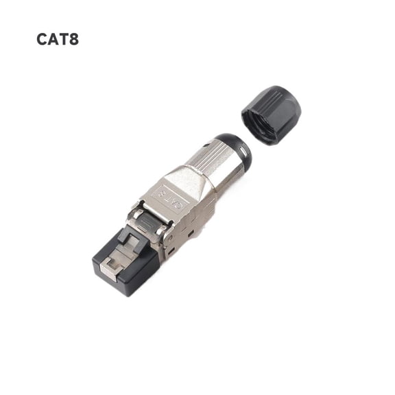 Metal Plugs Shielded Network Connector Modular Plug for RJ45