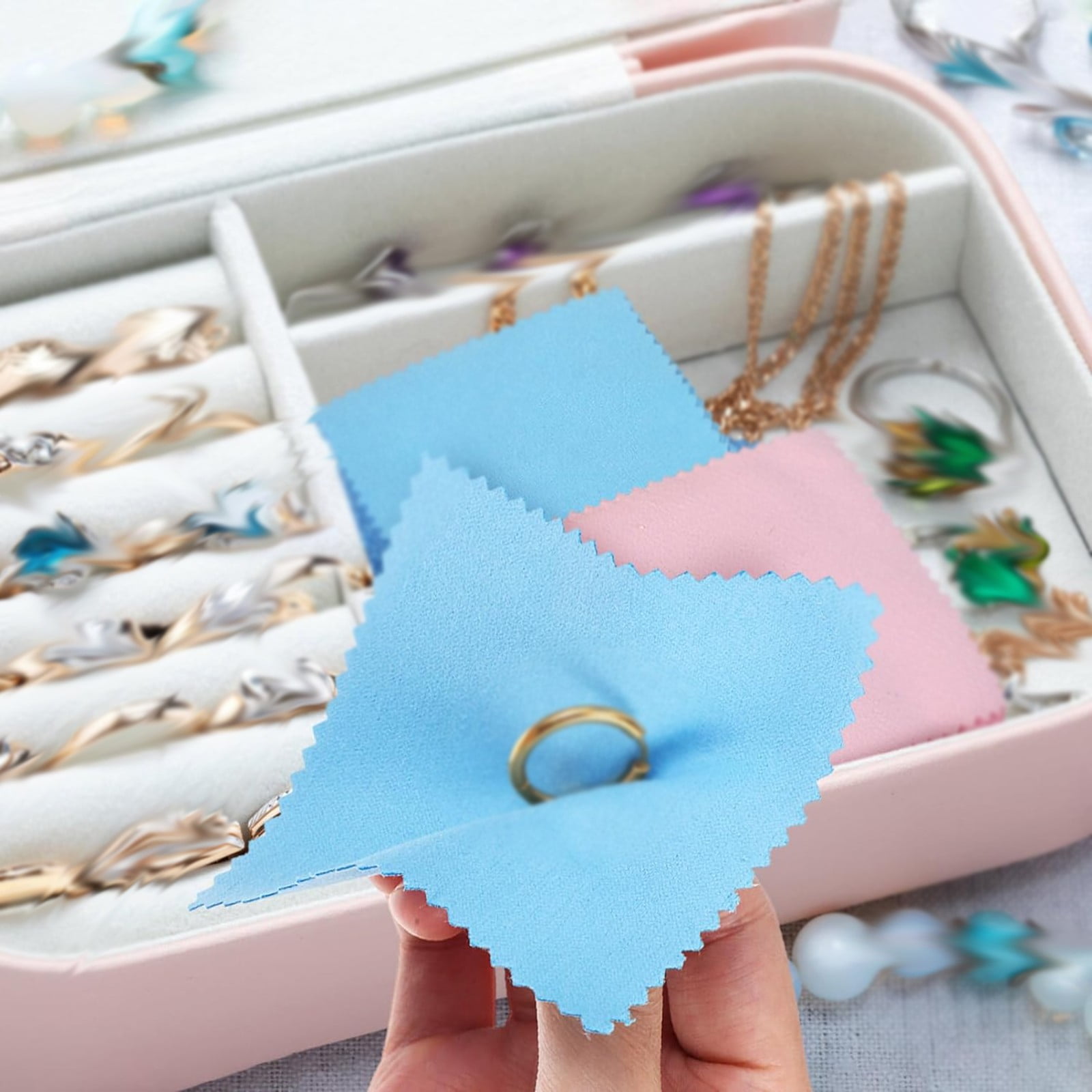 Metal Polish Cloth Instrument Silver Cleaner Jewelry Care Polish Wipe