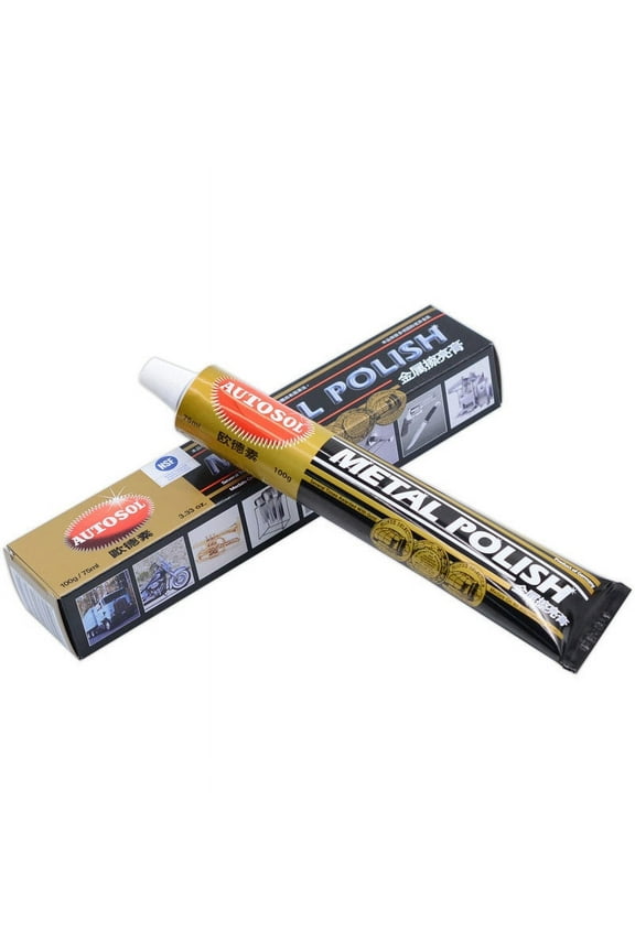 Metal Polish Paste under $5! CQCYD Metal Polish Cream, German Metal Polishing Paste, Grinding Compound for Copper Brass Aluminum, Stainless Steel Cleaner Polish, Rust Tarnish Oxidation Remover