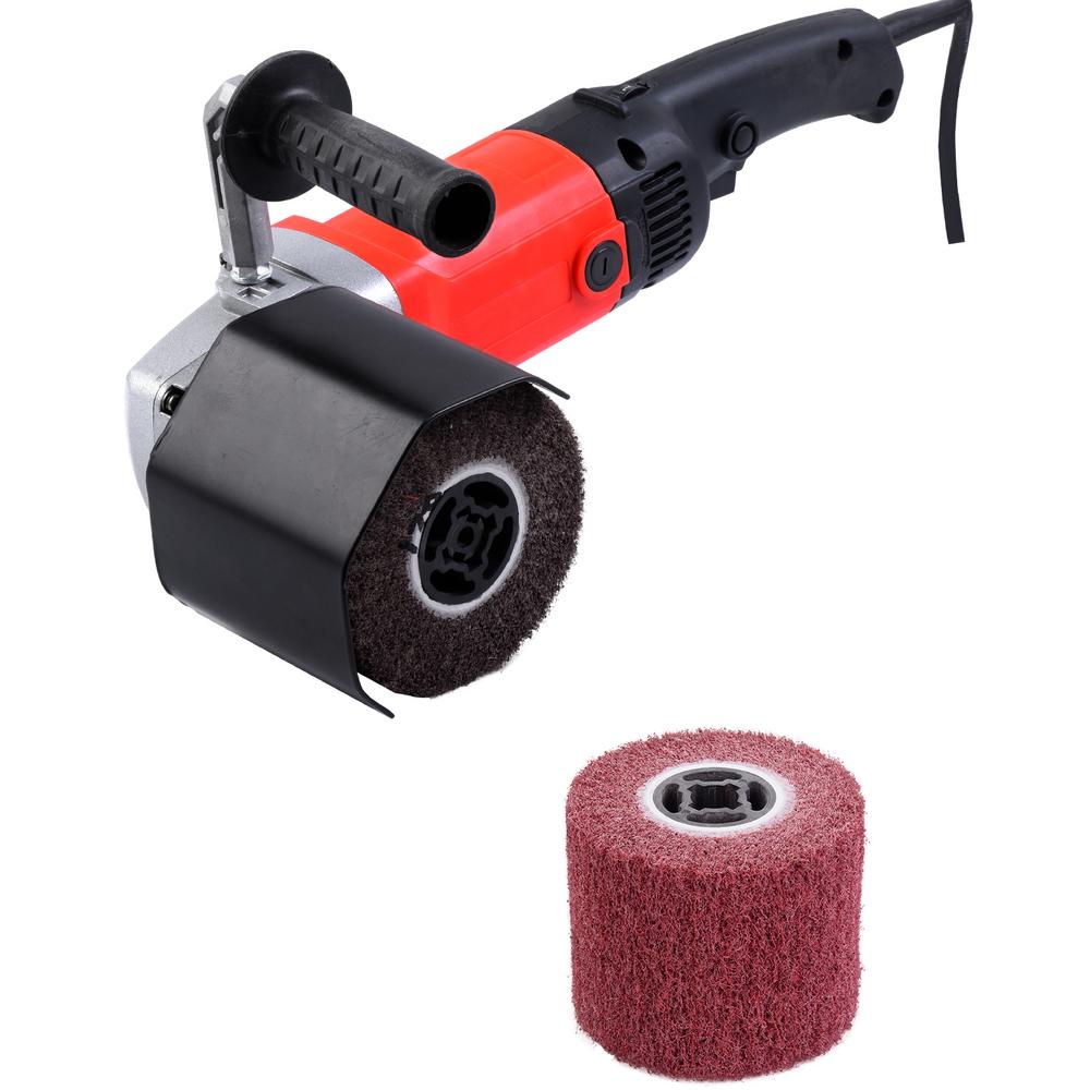 Metal Polisher 1400W Electric Wheel Sander Polisher 500-3000 RPM Burnishing Polishing Tool for Wood Metal Stainless Steel Polishing Sanding Wood
