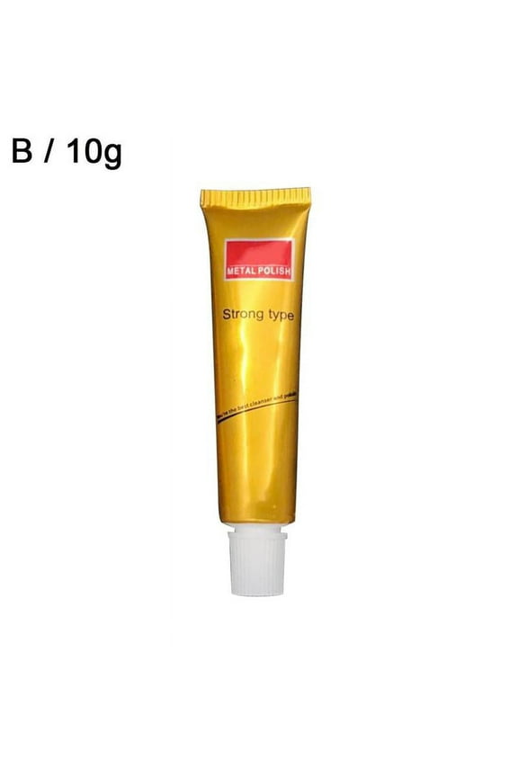Metal Polishing Cream for Stainless Steel, Ceramic, Rust Remover - All-in-One Cleaner & Shine Paste for Watches, Jewelry, Copper, Brass, Silver, Gold
