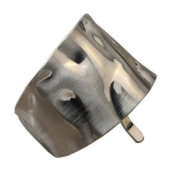 Metal Ponytail Hair Cuff Clip | French Bend Alloy Hair Tie for Long Hair | Gold Color, Lightweight, Durable, Elegant Ponytail Accessory for Women | Secure Hold, Stylish Look, Prom & Party Use