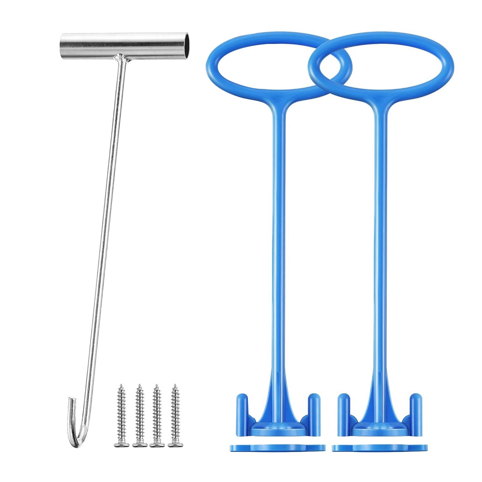 Metal Pool Filter Handle & Hook Combo with Multi-Function Design for ...