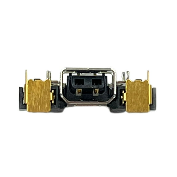 Metal Power Jacks Socket for New 2DS XL 3DS 3DS XL/LL Console Charging Dock Port Connector Replacement