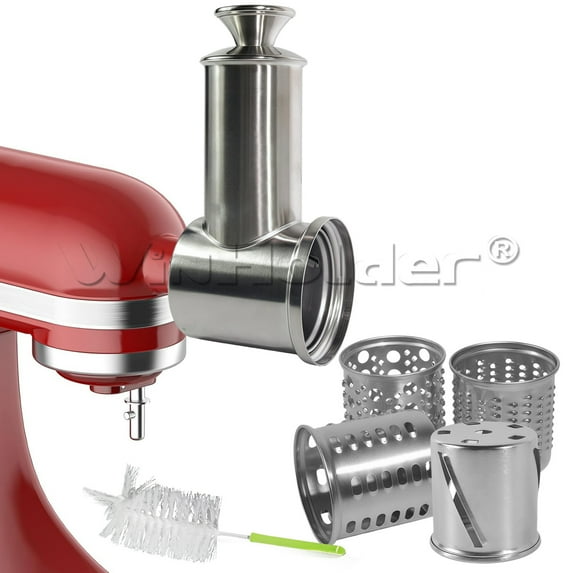 Metal Prep Slicer & Shredder Stand Mixer Attachment for KitchenAid Food Home Commercial Kitchen Bussiness