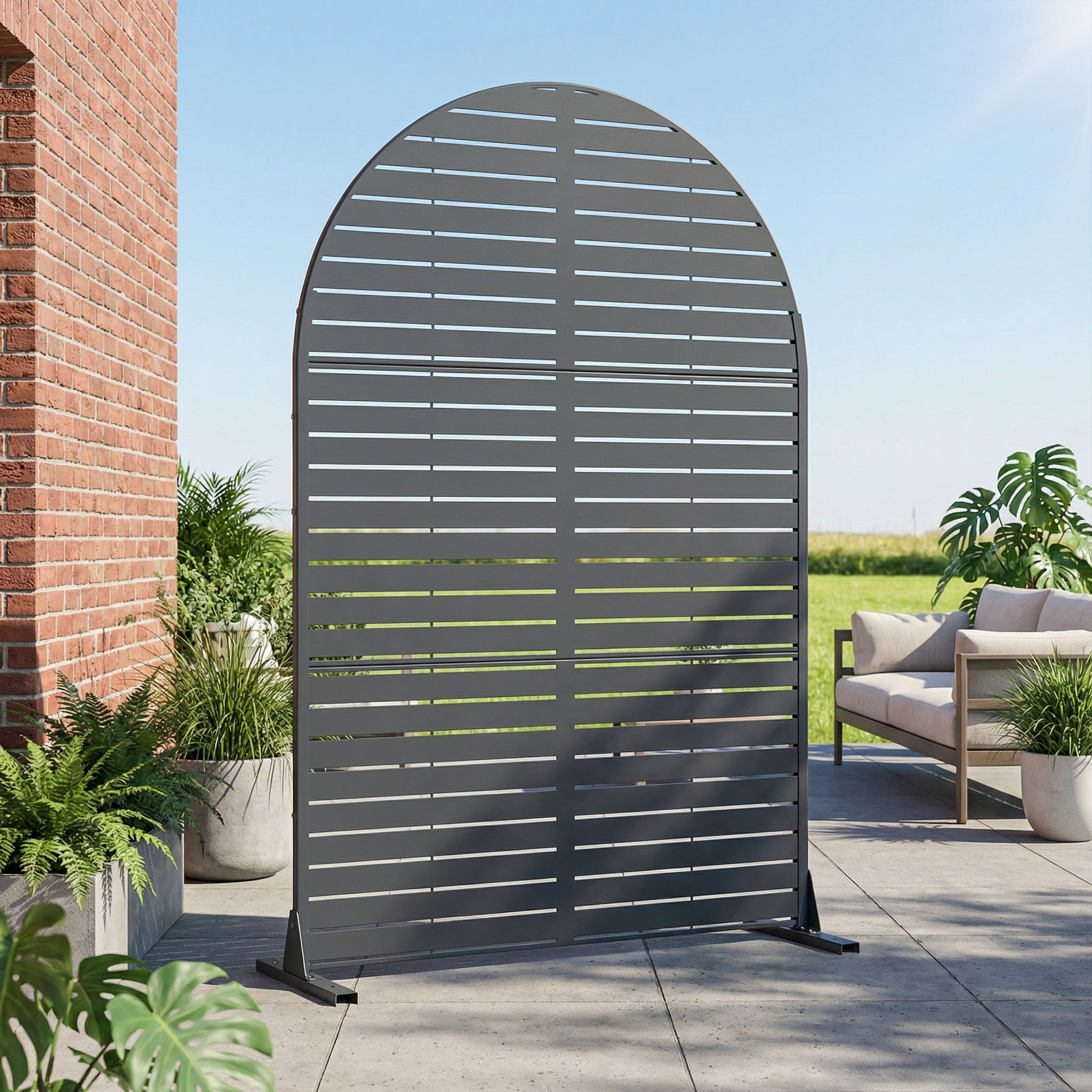 Metal Privacy Screen Fence Panel