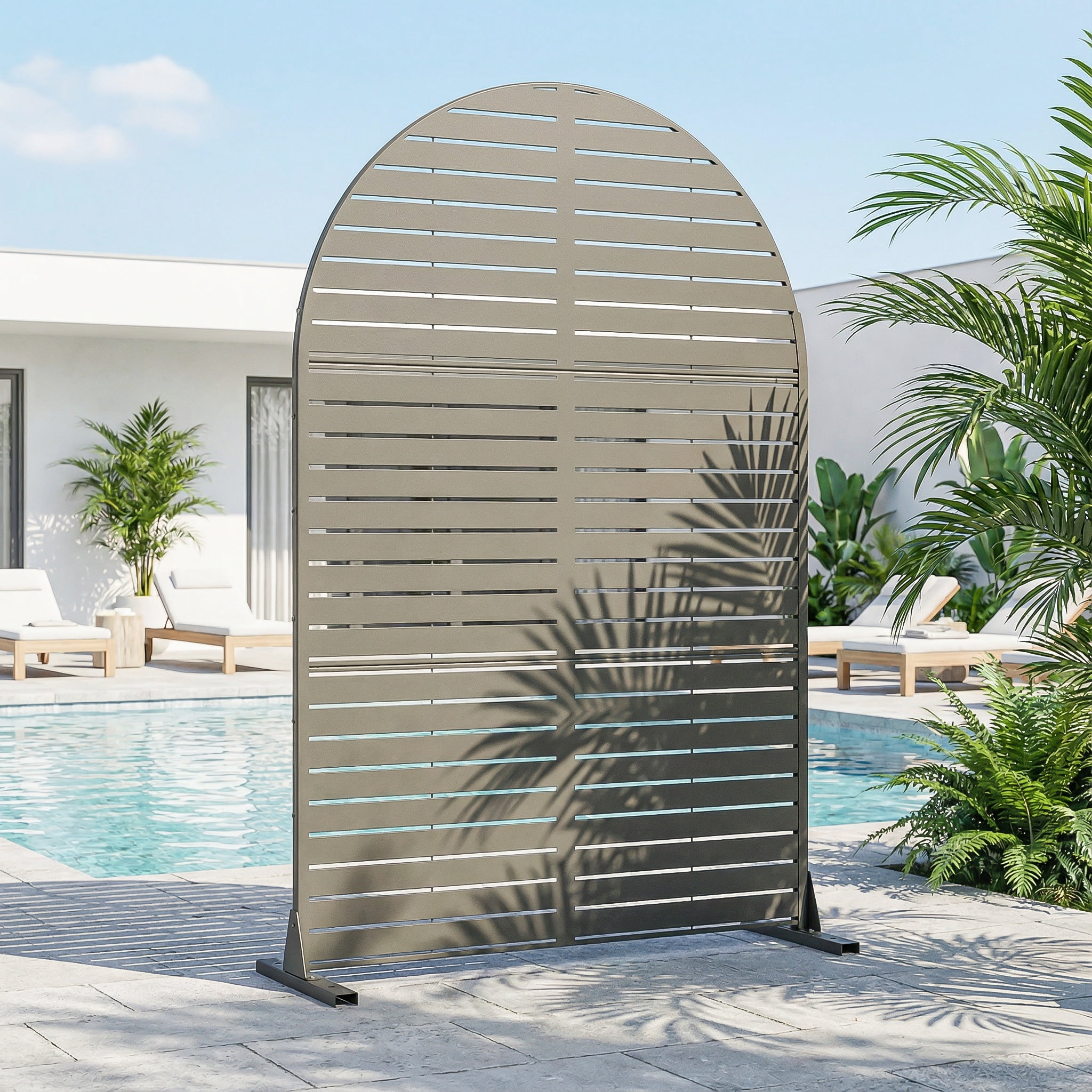 Metal Privacy Screen Fence Panel
