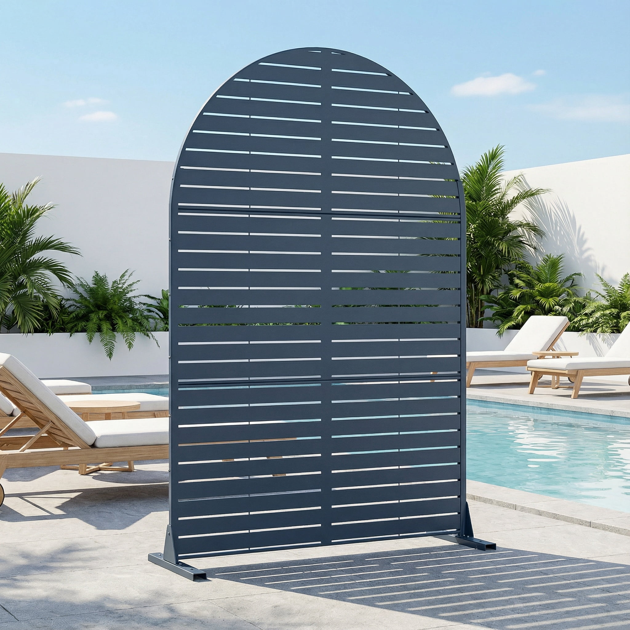 Metal Privacy Screen Fence Panel
