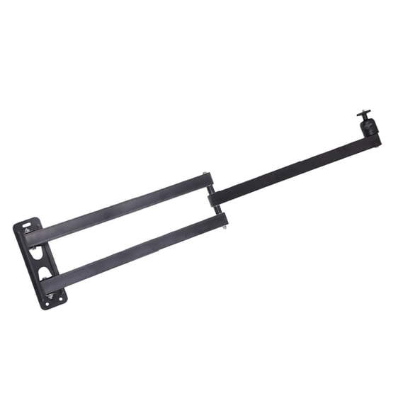 Metal Projector Ceiling Bracket 90 360 Degree Rotation Design 1/4" Mounting Plate For Home Theater