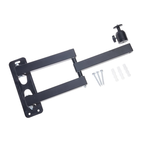 Metal Projector Ceiling Bracket 90 360 Degree Rotation Design 1/4" Mounting Plate For Home Theater