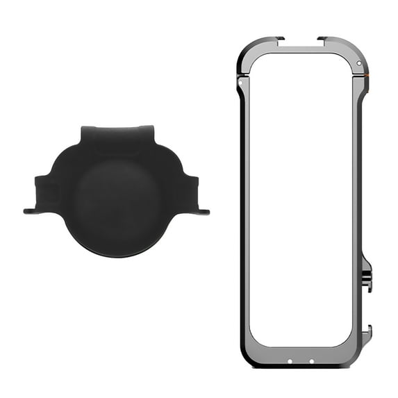 Metal Protective Frame Snap-On Closure, Compatible with Action Mount Accessories for Insta360 X4
