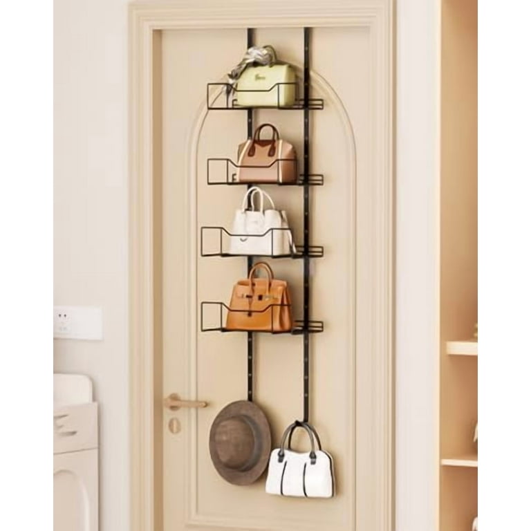 Metal Purse Organizer, Over The Door Storage, Door Organizer