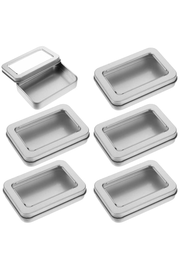 Metal Qtip Holder Floss Pick Dispenser with Lid, Cotton Balls Swab Container Storage Organizer, Bobby Pin Case Travel Q Tips Holder Canister