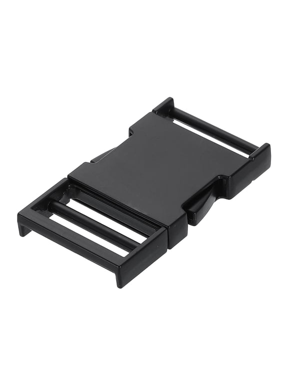 Metal Quick Side Release Buckle, 25mm/1" Collar Buckles, Black