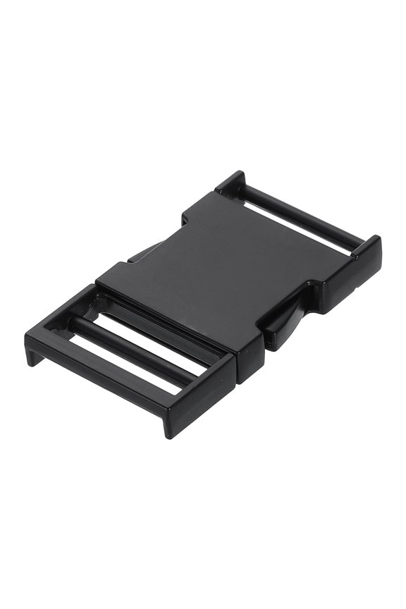 Metal Quick Side Release Buckle, 25mm/1" Collar Buckles, Black
