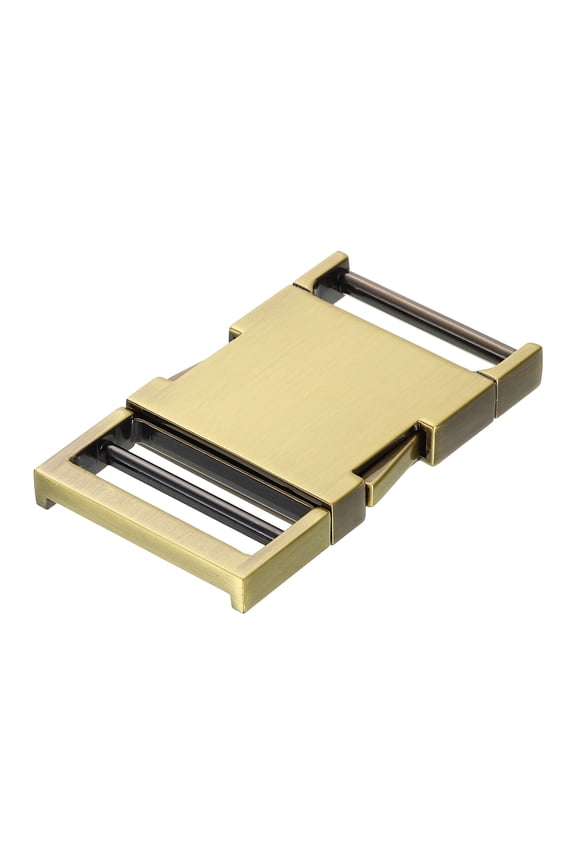 Metal Quick Side Release Buckle, 32mm/1.3" Collar Buckles, Bronze