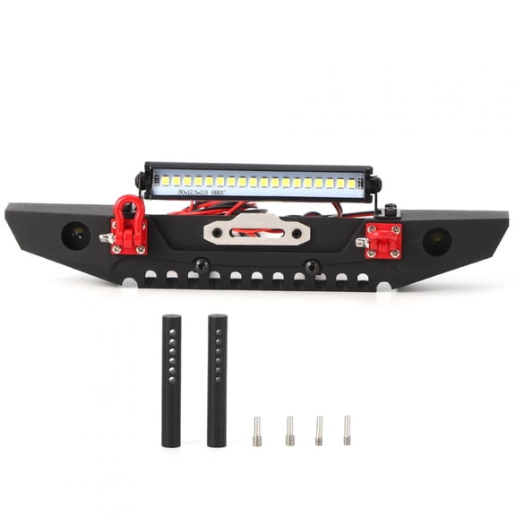 Metal RC Bumper, Front Replacement For 1/10 Scale Crawlers, Durable <span Style="background:red"></span>