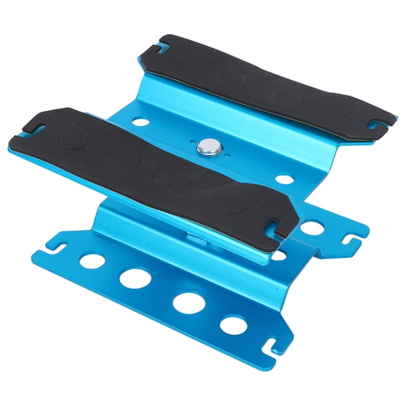 Metal RC Car Workstation Work Stand Repair 360 Degree Rotation for 1/8 1/10 1/12 1/16 Scale Models,Blue