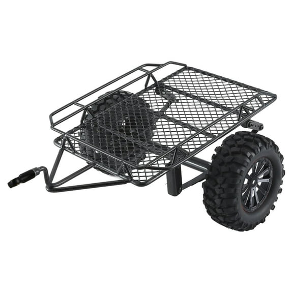 Metal RC Trailer Car Kits for SCX10 SCX10 III D90 CC01 1:10 Scale