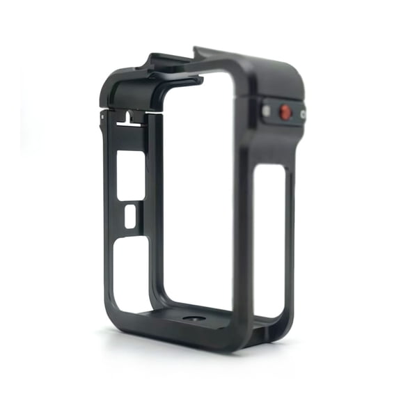 Metal Rabbit Cage for DJI OMSO 360 Camera, Magnetic Quick-Release Frame Aluminum Protective Case for Action Camera Accessories