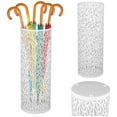 thumbnail image 1 of Metal Rack Umbrella Storage Bucket - Household Decorative Tool for Hotels and Homes Circular Dry Flower Holder Space-Saving Design for Modern Living, 1 of 8