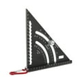thumbnail image 1 of Metal Rafter Square Carpenter Square Combination Square Carpentry Multifunction Square Adjustable Ruler, 1 of 8