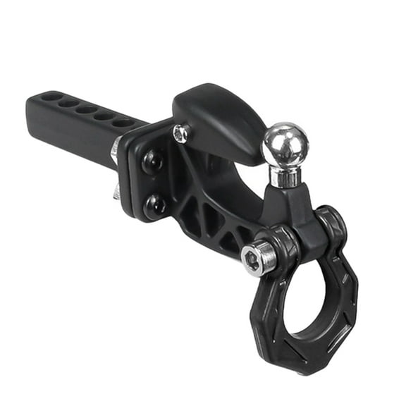 Metal Rear Bumper Tow Trailer Hook Drop Hitch Receiver for 1/8 1/10 RC Crawler Car Axial SCX10 TRX4 D90 Upgrade Parts A