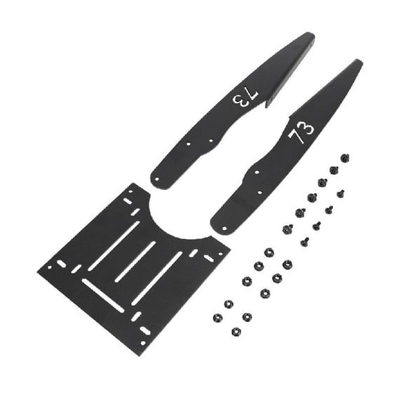 Metal Rear Rack Shelves with Screws Motorcycle Back Luggage Rack Electric Bike Modification Accessories for Super 73