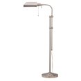 thumbnail image 1 of Metal Rectangular Floor Lamp with Adjustable Pole, White- Saltoro Sherpi, 1 of 5