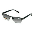 thumbnail image 1 of Metal Rectangular No Line Progressive Trifocal Sunglasses Reading Glasses - Better Then Bi-Focal bifocal - Outdoor Sun Reader, 1 of 3