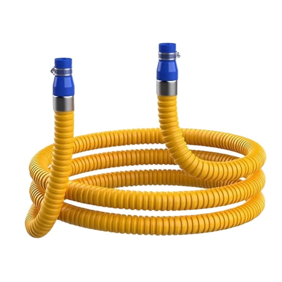 Metal Reinforced Corrugated Line Flexible Aluminum Alloy Construction Flexible Pipes Suitable for Cooking Systems