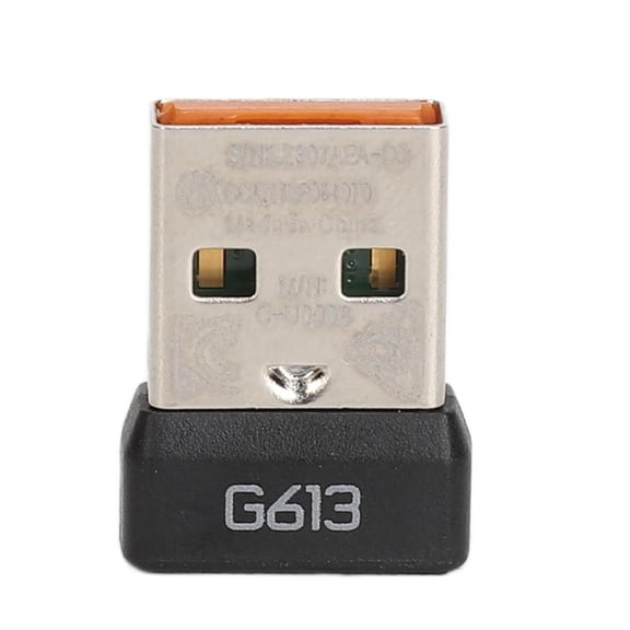 Metal Reinforced USB Mouse Receiver for G613 Mouse Devices Easy Installation Stable Connection for Video Conferencing