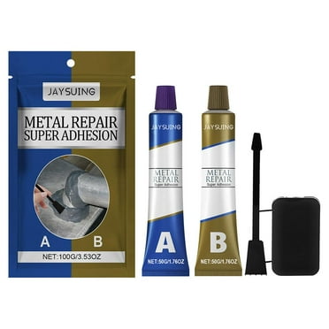 Metal Repair Magic AB Glue 20-100g, Epoxy Glue Metal, Cold Weld Metal O6B3