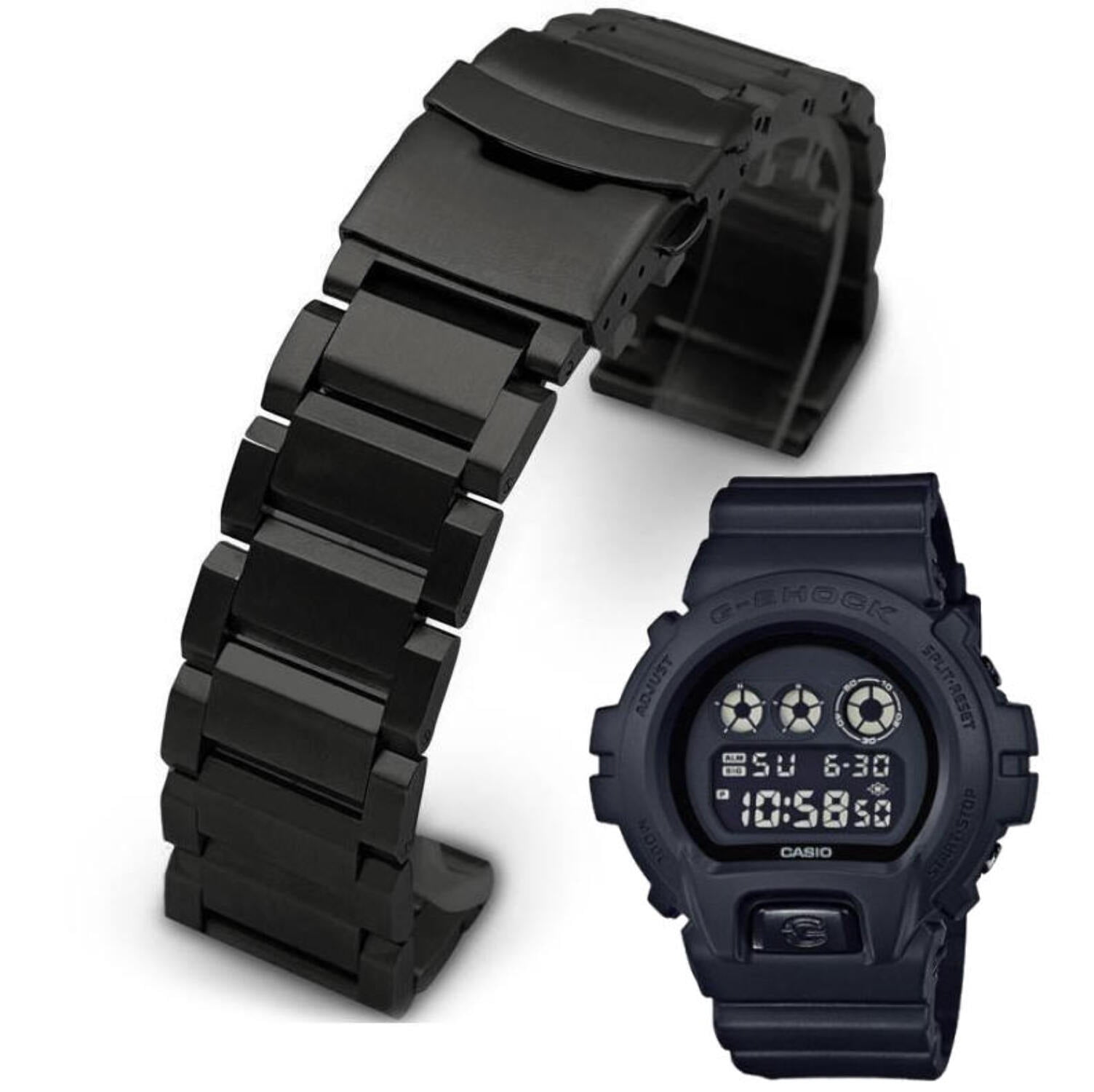 G-SHOCK RISMEN ALTIBAND ブラック G-SHOCK | Matte Black Resin Band