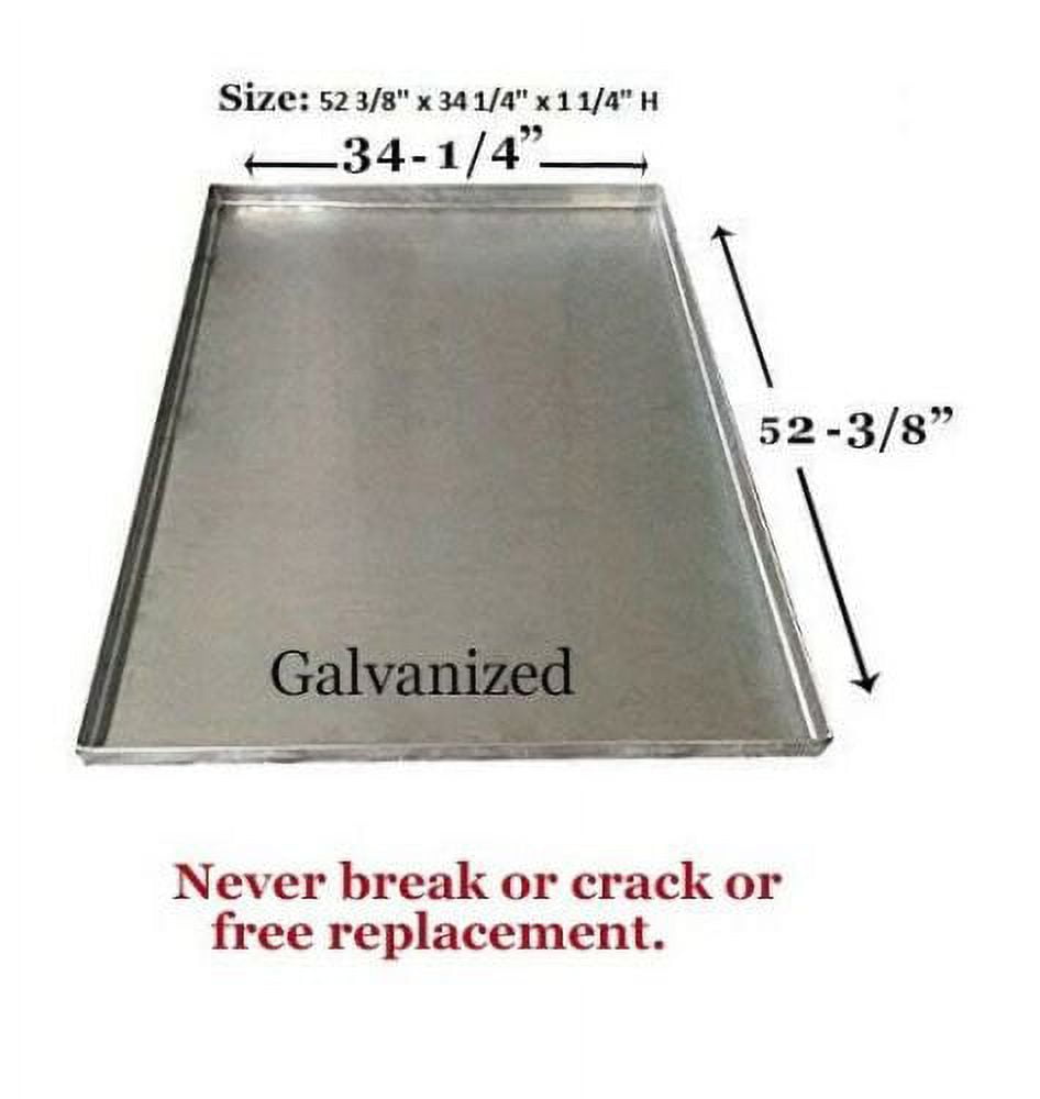 Metal Replacement Tray for Dog Large Dog Crate Replacement Pan Metal