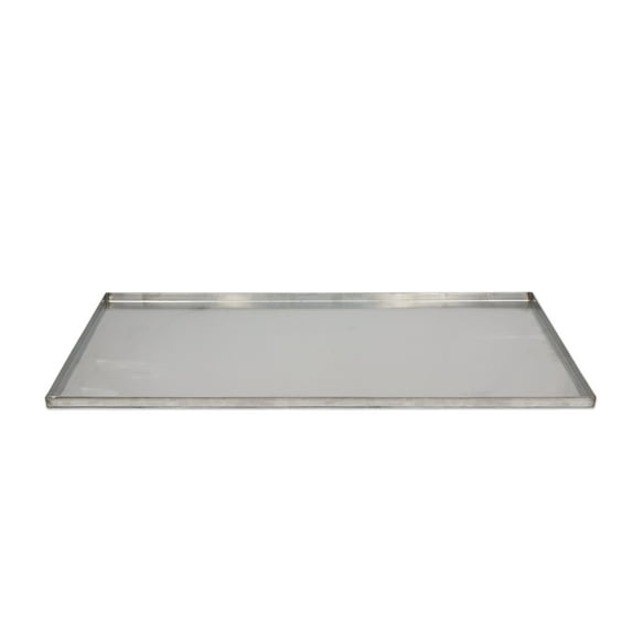 Metal Replacement Tray for Large Dog Crate – Fits General Cage 54-Inch Dog Crates | Heavy-Duty Galvanized Pan 52.38" X 34.25" X 1.25" | Chew-Proof, Crack-Proof & Leak-Proof Metal Kennel Tray