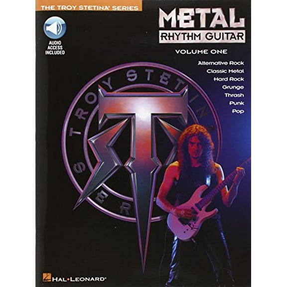 Pre-Owned Metal Rhythm Guitar Vol. 1 Troy Stetina Heavy Metal Guitar Method with Tabs and Online Audio Rhythm Training for Beginners and Advanced Players Electr (Paperback) 0793509580 9780793509584