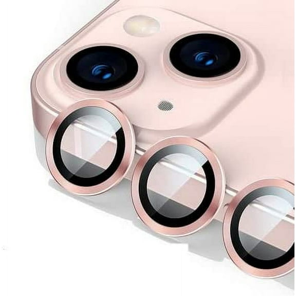 Metal Ring Protector Glass for iPhone 11 12 13 Pro Max Camera Lens Protection On iPhone 12Pro 13Pro 14 Pro Max Camera Film (I phone 14 Pro Max Pink)