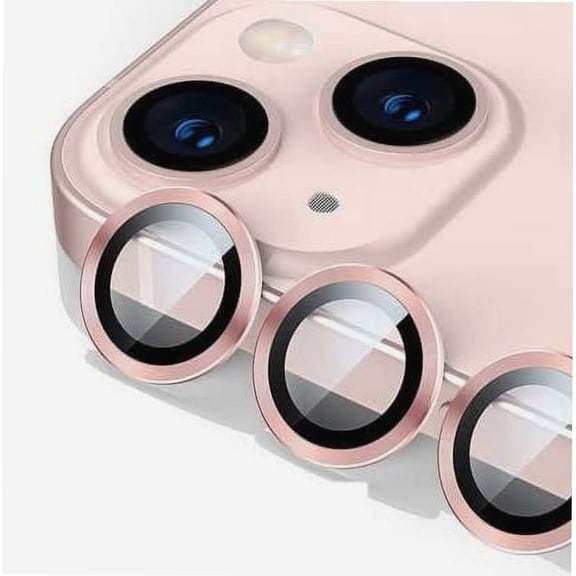 Metal Ring Protector Glass for iPhone 11 12 13 Pro Max Camera Lens Protection On iPhone 12Pro 13Pro 14 Pro Max Camera Film (Iphone 12 Pro Max Pink)
